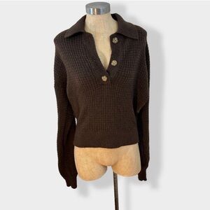 BDG Pullover Polo Sweater